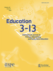 Education journal cover design